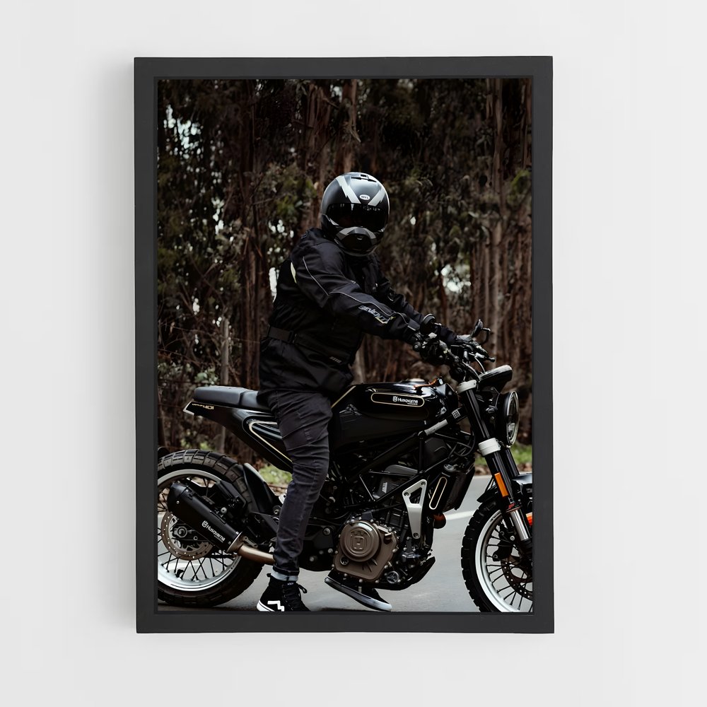 Poster superbe Svartpilen – affiche Husqvarna (vue 2)
